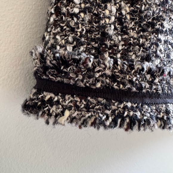 Talbots Classic Black and White Tweed Skirt Talbots sz8 - Picture 9 of 16